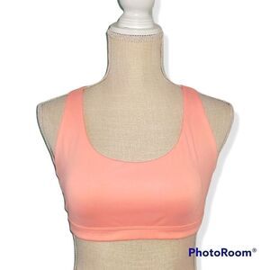 Victoria's Secret medium peach color cris-cross back design bralette